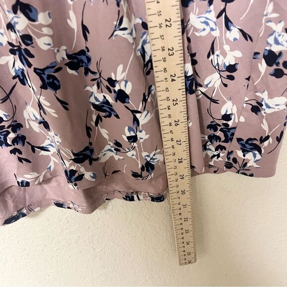 J Jill Top Womens Size S Wearever Collection Floral Stretch Shirt - Picture 3 of 6